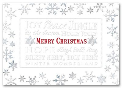 Glad Tidings Christmas Card HH1646