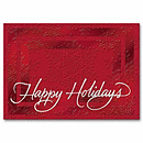 Ruby Snowflakes Holiday Card HH1672