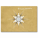 Stylized Snowflake Holiday Card HH1688