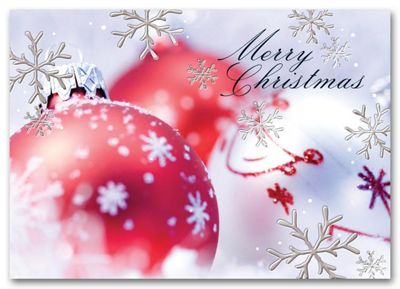 Silver Serenade Holiday Card HH1693