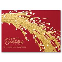 Golden Willows Holiday Card