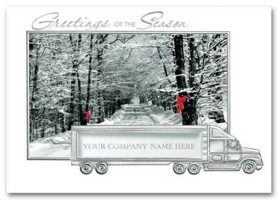 Business Holiday Cards - Welcoming Road HML0904
