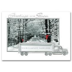 Business Holiday Cards - Welcoming Road