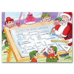 Business Holiday Cards - Holiday Floor Plan