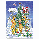 Business Holiday Cards - Holiday Light-Up HS09058