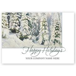 Evergreen Simplicity Holiday Card