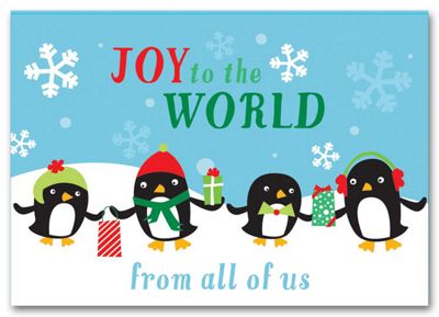 Polar Pals Holiday Card HS1315