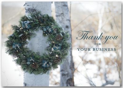 Holiday Thank-you Holiday Card