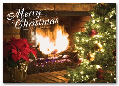 Holiday Hearth Holiday Card HS1321