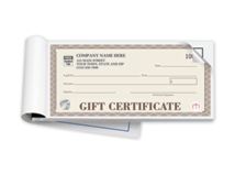 High Security Santa Fe Gift Certificates - Booked