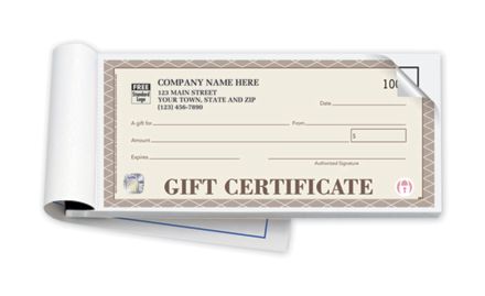 High Security Santa Fe Gift Certificates - Booked