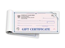 High Security St. Croix Gift Certificates - Booked