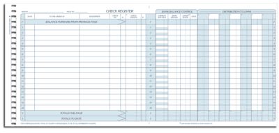 Personal Check Refill Journal J489