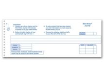 Mini-Writer Journals - use with 9 1/8 check