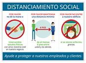 Social Distancing - Poster (Spanish)
