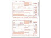 1099 NEC Federal Copy A Cut Sheet - 500 Sheets/pk