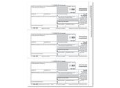 1099-NEC Recipient Copy B Cut Sheet - Bulk