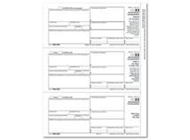 1099 NEC Recipient Cpy B Payee & ST, Cpy C & ST 25 Sheets/pk