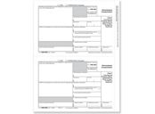 1099 NEC Payer State Copy Cut Sheet - 50 sheets/pk