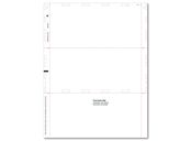 1099 NEC Blank/Backer 11" Z-Fold - Bulk 500 Sheets/pk