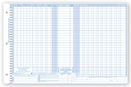 Daily Control Sheets, Pegmaster, Check Cash