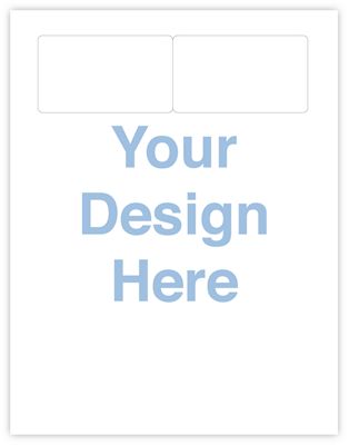 Laser Form with 2 Labels P7011