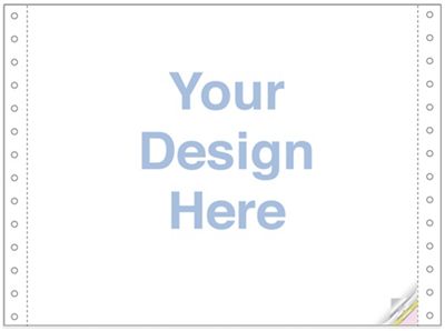 Custom Continuous Form 14 7/8 x 11 P9460