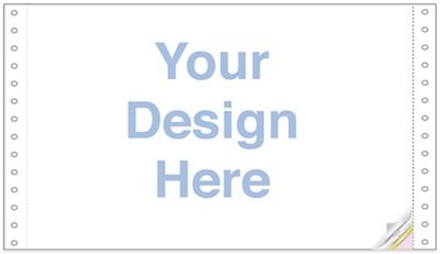 Custom Continuous Form 14 7/8 x 8.5 P9461