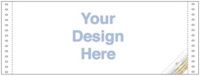 Custom Continuous Form 14 7/8 x 5.5 P9464