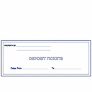 Booked Deposit Ticket PB419