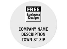 Circle 1 Paper Label