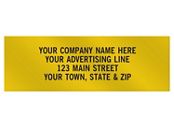 Rectangle 1 7/8 x 5/8 Paper Label