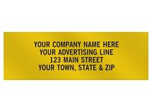 Rectangle 1 7/8 x 5/8 Paper Label