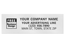 Rectangle 2 3/4 x 7/8 Paper Label