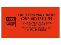 Rectangle 3 1/2 x 1 7/8 Paper Label