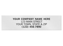 Rect - 2 x 1/2 - Paper Label