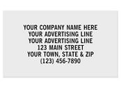 Rectangle 1 1/2 x 7/8 Paper Label