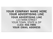 Rectangle 2 x 1 Paper Label