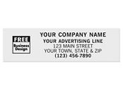 Rect - 3 x 7/8 - Paper Label