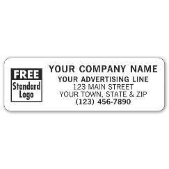 Rectangle 3 x 1 Paper Label