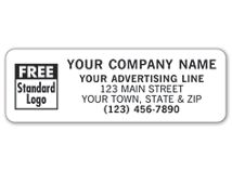 Rectangle 3 x 1 Paper Label