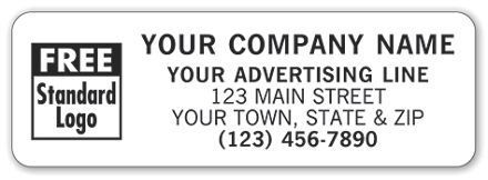 Rectangle 3 x 1 Paper Label