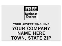 Rectangle 2 1/2 x 1 1/2 Paper Label