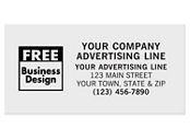 Rectangle 3 x 1 1/2 Paper Label