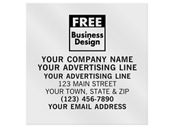 Square 3 x 3 Paper Label