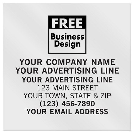 Square 3 x 3 Paper Label
