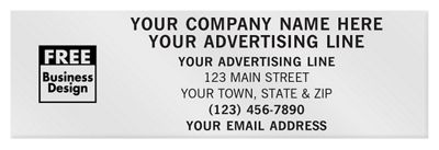 Rectangle 3 1/4 x 1 Paper Label PR039
