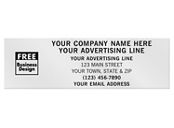 Rect 3 1/4 x 1 - Paper Label