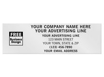 Rect 3 1/4 x 1 - Paper Label