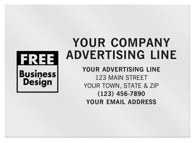 Rectangle 4 x 2 7/8  Paper Label PR041